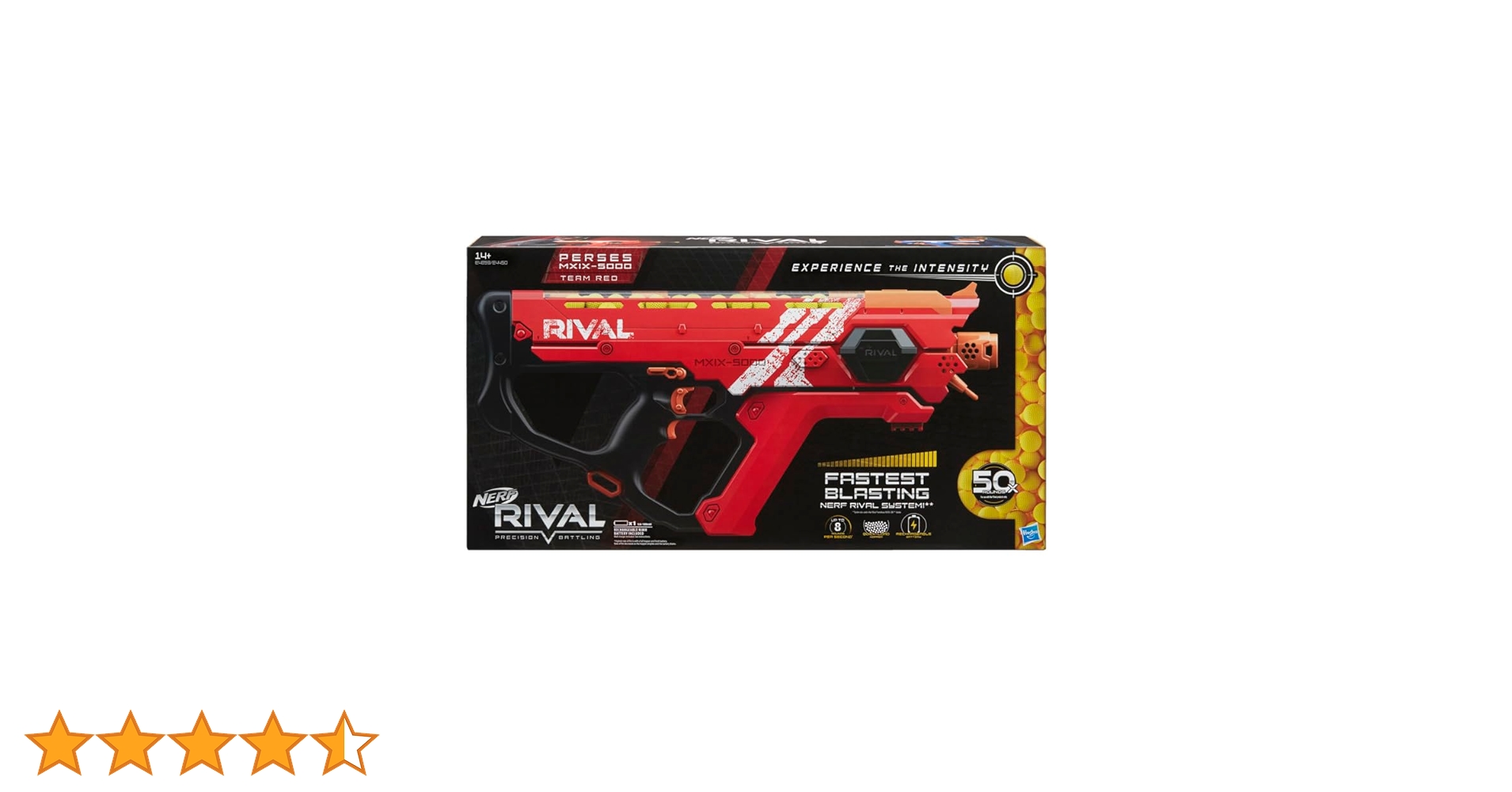 nerf ライバル ペルセス NERF Perses Mxix-5000 Rival Motorized Blaster (Red